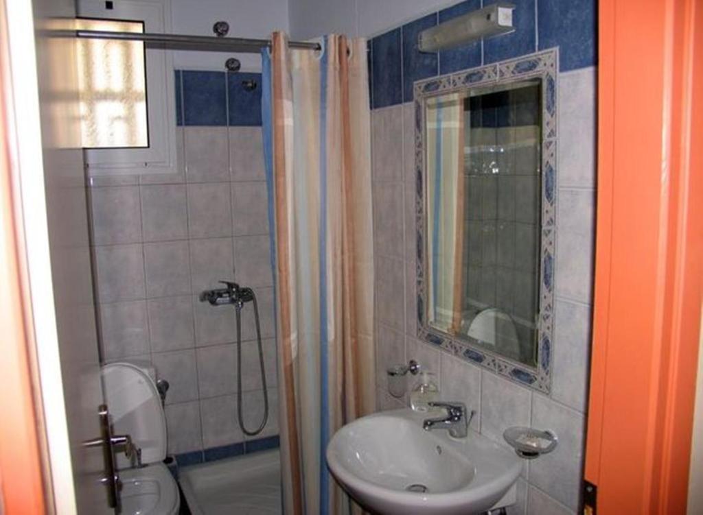 Apollon Hotel Тирос Экстерьер фото
